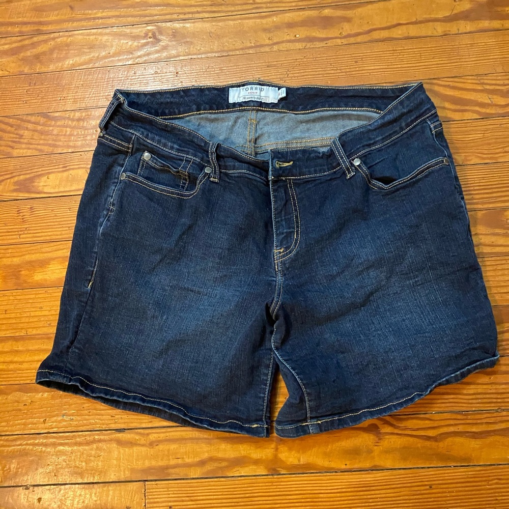 Torrid jean shorts